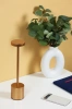 Tischlampe mit eingebautem Akku | Nachtlicht mit drei Leuchtfarben | HJA21-COPPER