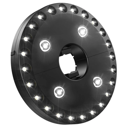 Garten-Schirmständerleuchte ⌀22-45mm | 28 LED-Lampen, 3 Beleuchtungsmodi, Stromversorgung 4x AA | LY-G003