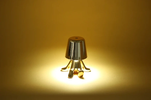 Moderne Tischlampe mit Touch-Bedienung | Nachtlicht mit integriertem Akku | HJA23-D-GOLD