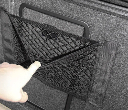 Netztasche für den Kofferraum | Universeller Organizer | Klettverschluss-Tasche | CWD-40*25CM-B