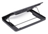 Laptop-Kühlständer 12-17" | 5 Lüfter | USB HUB | LED | C5-SCHWARZ