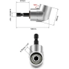 Winkelaufsatz für 1/4" Bits | Schraubendreher-Aufsatz | DLS-105-SILVER
