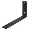 Regalträger-Set 4 Stück | Regalwinkel 24 cm | JZ-L235-BLACK
