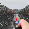 Intelligentes Fahrradrücklicht mit Alarm | 4-in-1 LED-Fahrradalarm | Bremslicht mit Hupe 110 dB | BBL-A6