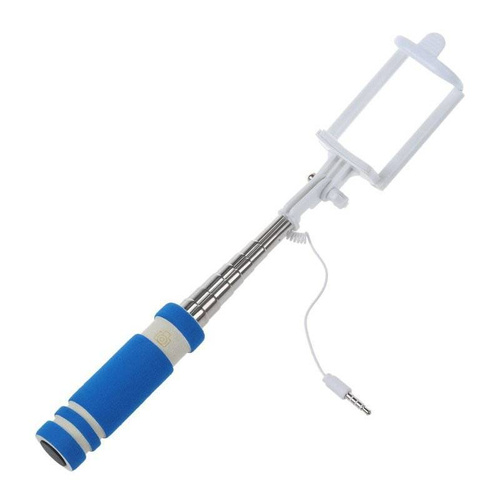 Teleskopischer Selfie-Stick für Telefon mit Jack-Kabel zur Fernauslösung des Auslösers | Z-08