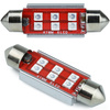 LED-Autolampe C5W 6 SMD 3535 CAN BUS blau