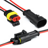 Hermetische Verbindung 2-polig Superseal | Stecker männlich + weiblich | Steckverbinder, Kabelbaum, Buchse, Stecker | SW-D