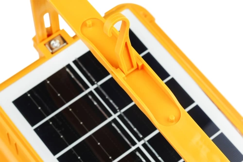 LED-Arbeitsleuchte | solarbetrieben, Powerbank-Funktion, 200 W | gelb | TGD-200W-YELLOW