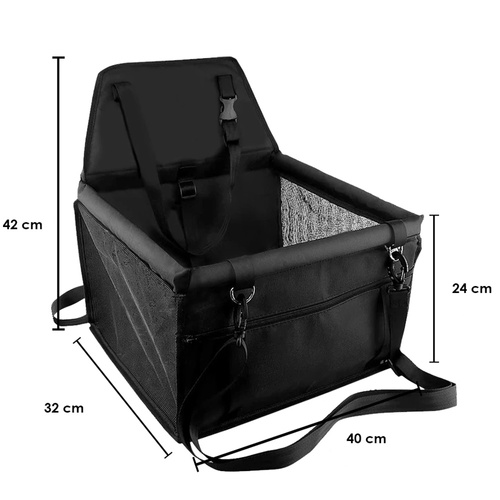 Auto-Transportbox | Korb, Schutzmatte für Haustiere | DM-004