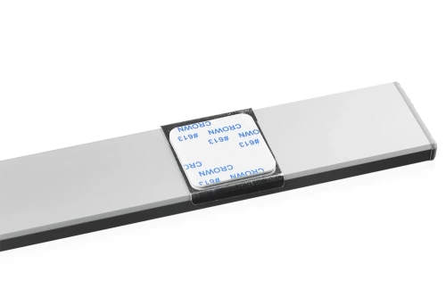 LED-Möbelleuchte mit Bewegungsmelder | kabelloses Nachtlicht mit Sensor | Unterbauleuchte 60 cm | HSL-S60CM-SILVER