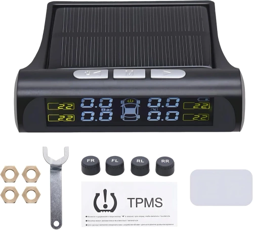 Kabelloses TPMS-System | 4 Reifendruck- und Temperatursensoren | T1W-AA