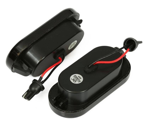 LED-Seitenblinker | Rauchglasabdeckung | dynamisch | VW Bora, Golf 3 4, Passat, Lupo, Polo, Sharan, Vento, T5 | PL1812CB2-D