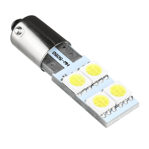 LED-Autolampe BA9S BA9XS 4 SMD 5050 CAN-BUS