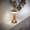 Kabellose Tischlampe | Touch-Nachtlicht mit einstellbarer Lichtfarbe | USB-Lampe | HJA14-SCHWARZ