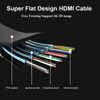 Flaches HDMI-Kabel 1.4 | 3D | 1080p FULL HD @ 60Hz | HDB-5M