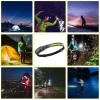 LED-Stirnlampe mit Bewegungssensor | 2 Lichtquellen - COB + XPE | 1200mAh, IPX4, 500lm | HWL-006
