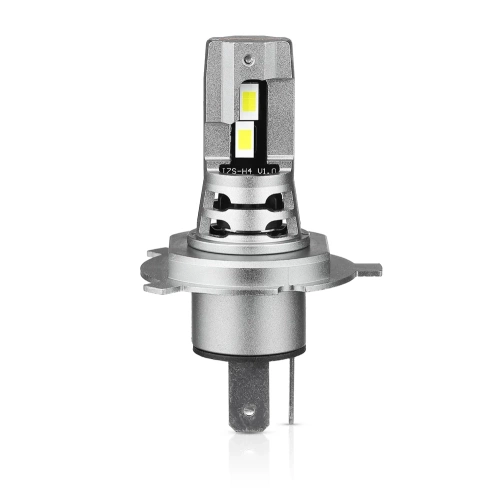 Set H4 Glühbirnen | LED-Fernlicht | Abblendlicht | Starke Autolampen | I7S-H4