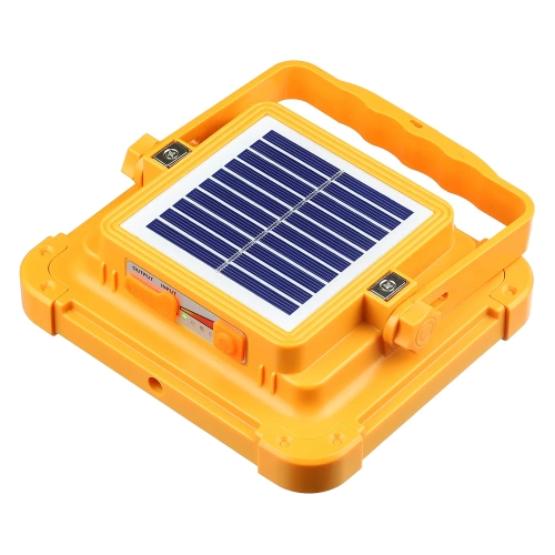 LED-Arbeitsleuchte | Solar, Powerbank-Funktion, 50 W | gelb | TGD-50W-YELLOW