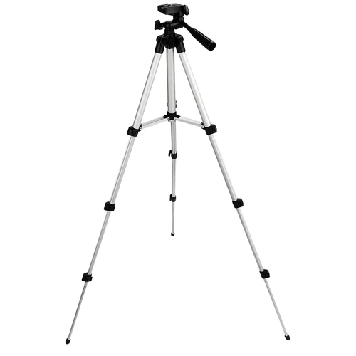 Smartphone-Halterung | 1,5 m | Teleskopisches Stativ für Kamera | schwarz | Z14-1.5M-Black