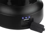 LED Campinglampe im Retro-Stil mit Powerbank-Funktion | Stufenlose Helligkeits- und Farbregelung | 3000mAh, 20-260lm, 5-120h, IPX6 | Schwarz | MY-880