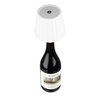 LED-Tischlampe mit eingebautem Akku | Tischlampe zum Aufstecken auf eine Flasche | HJA47-WEISS
