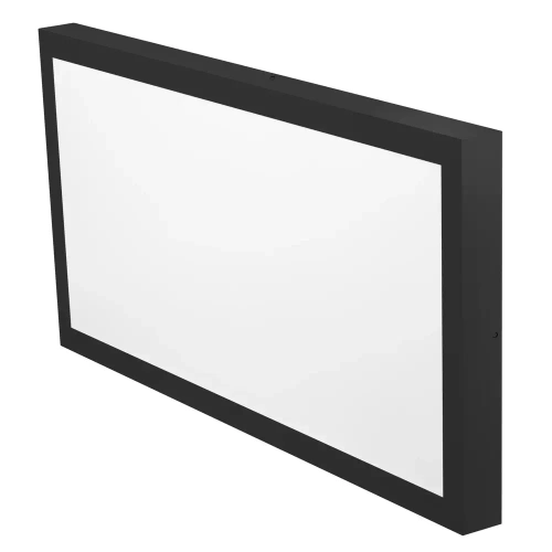 LED-Deckenpanel | Aufputz-Plafond 60x30cm | 30W, 2850lm | Schwarz
