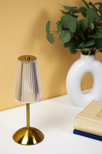 LED-Tischleuchte kabellos | Touch-Bedienung | moderne Nachtleuchte | DTL-C113