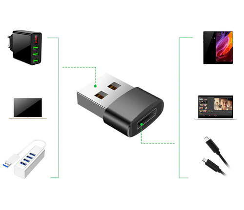USB-C-Adapter auf USB-A | OTG-Adapter | UA-015