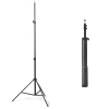 26 cm LED-Ringlicht mit 210 cm Stativ | Make-up-, Streaming- und Aufnahmeset mit Telefonhalterung |
