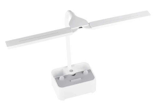 LED-Schreibtischleuchte für Kinder | mit Organizer und Handyhalter, Farbtemperatur einstellbar | weiß | TDL-126-WHITE