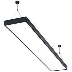 LED-Pendelleuchte | 120 cm, 40 W, Breite 18 cm | schwarz