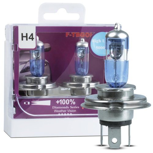 Scheinwerferlampe | H4 | 55 W | blau