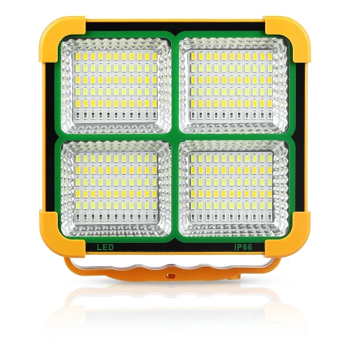 Arbeitsleuchte Solar | Powerbank-Funktion | LED | TGD-50W-GELB