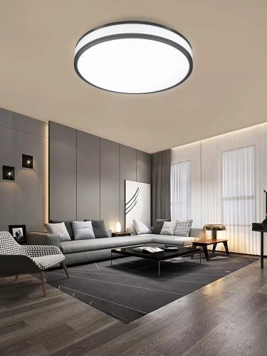 LED-Aufbaupanel | 24 W | schwarz | CRT-24W-BLACK