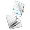 Silberner Kleiderhaken für Kleidung, Handtücher, Geschirrtücher | Selbstklebende Halterung für Küchenutensilien | BXG-4PCS-SILVER