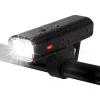 400lm USB-C LED-Fahrradscheinwerfer | Wasserdichtes Fahrradlicht mit SOS-Modus | Leistungsstarkes Licht mit eingebautem Akku | XJLQD