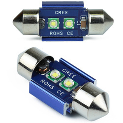 C5W 31mm 2x CREE LED Auto Glühbirne | KFZ Beleuchtung