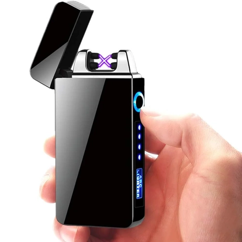 Plasma-Feuerzeug | winddicht | USB-Aufladung | Touch-Bedienung | JL-613