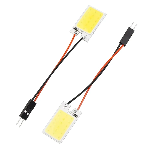 18-Chip-3x6-COB-LED-Panel + W5W-, C5W-, T4W-Adapter
