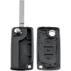 Autoschlüsselgehäuse für PEUGEOT, CITROËN | kompatibles Funkschlüssel-Gehäuse für Fahrzeuge | PE-203
