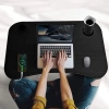 Laptop-Unterlage | Klappbarer Frühstückstisch | Betttablett | LFD-6040-SCHWARZ