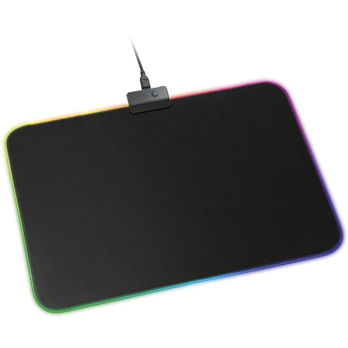 Mauspad | 35x25 cm | LED-RGB-Beleuchtung | 13 Beleuchtungsmodi | MP-001S