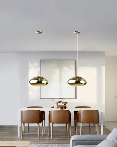 LED-Wandleuchte mit unregelmäßiger Form | moderne Pendelleuchte | gold | XDL-C300-GOLD