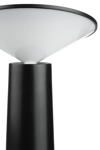 Kabellose LED-Schreibtischlampe | Tischlampe mit beweglichem Kopf | JX09-SCHWARZ