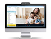 Webkamera FULL HD | Autofokus | Sensor F37 Multi-Linse 1080p | Q6-Schwarz