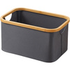 Wäschekorb | Faltbarer Wäschekorb | Stoffbehälter für Spielzeug | Accessoire-Organizer | OCF-260-GREY