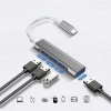USB-C Verteiler auf 4x USB-A | Adapter, C 4-in-1 Verteiler | HUB