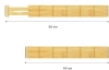 Möbel-Organizer für Schubladen | Verstellbare Facheinteilungen | Bambus-Trenner mit 9 Einsätzen | KBT-W566