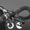 Vorbauhalterung für Fahrradcomputer und GoPro | Aluminiumhalterung kompatibel mit Garmin, Bryton | MBZJ-042