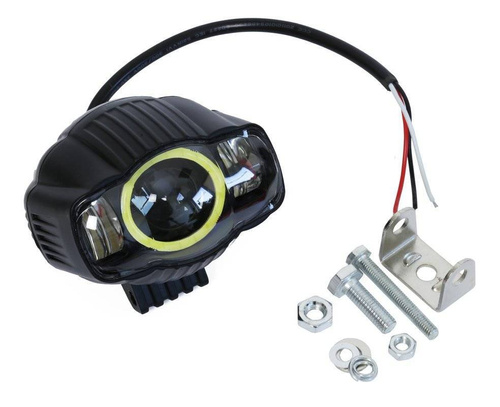 2 Stück | Mehrfachlinsen-Halogen-Scheinwerfer für Motorrad | COB RING | JG-992A